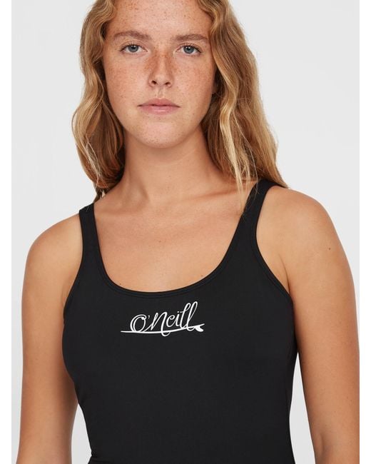 O'neill Sportswear Black Badeanzug 'Esssentials Script'
