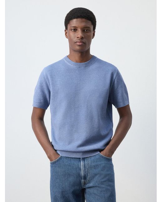 Mango Pullover Andrew in Blue für Herren