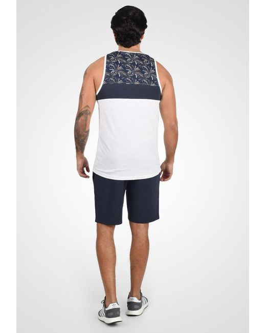 Solid Sweatshorts 'tamp' in Blue für Herren