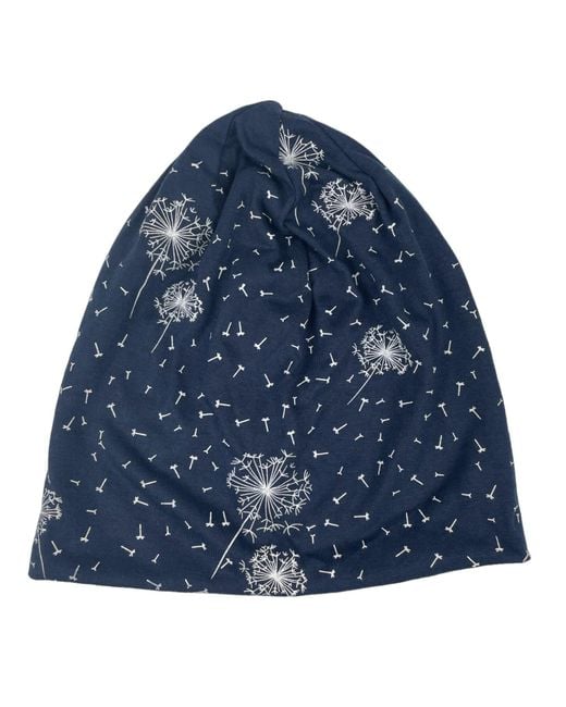 Kumixi Blue Mütze Slouch Beanie