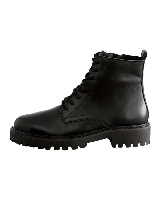 Next Black Schnürstiefelette