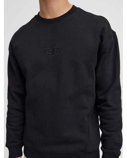 Solid Pullover Moris in Black für Herren