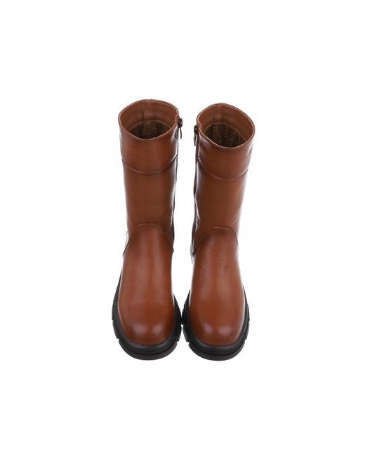 Ital-Design Brown Stiefelette