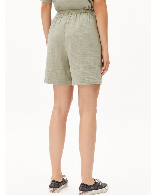 ARMEDANGELS White Shorts Teonaa Musselin