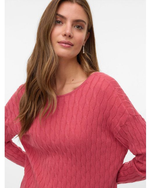 Vero Moda Red Pullover Vmfantastic