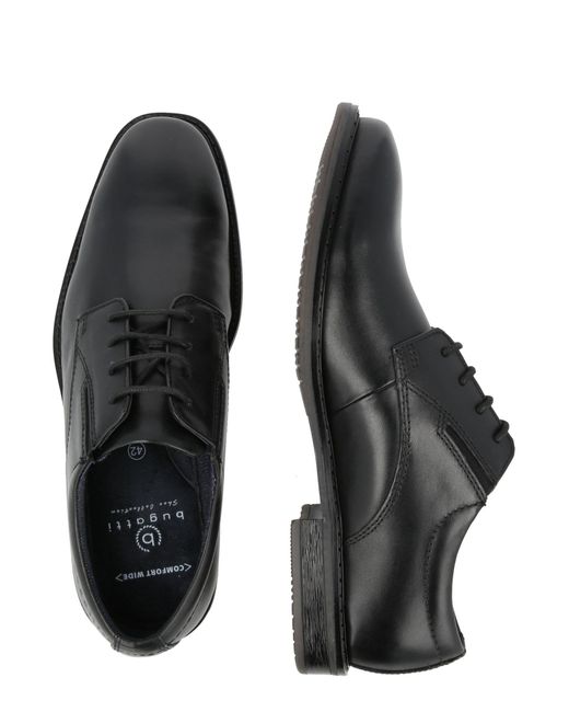 Bugatti Schnürschuh in Black für Herren