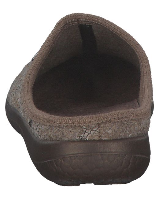 Rohde Brown Hausschuh