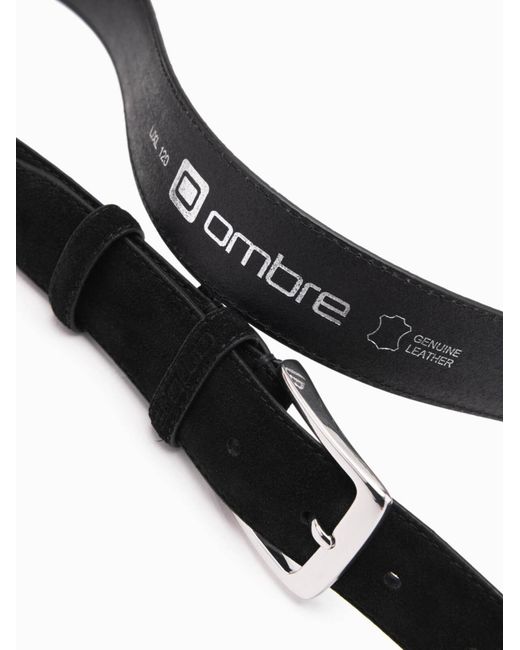 Ombre Gürtel in Black für Herren