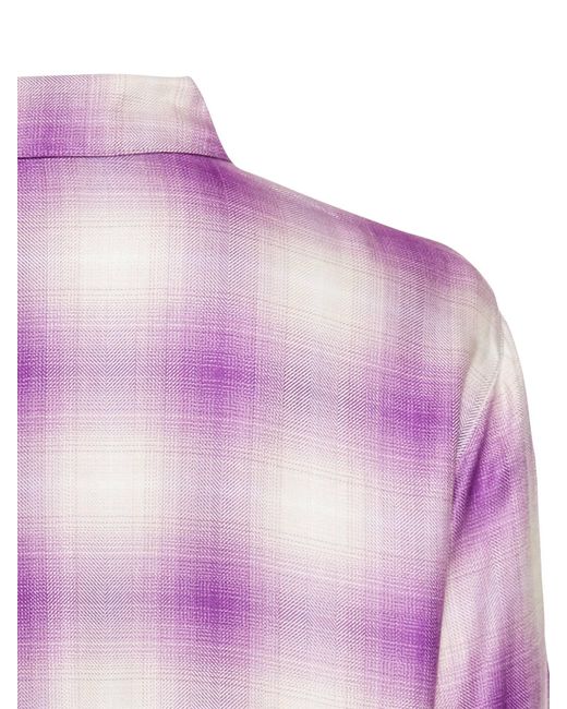 Camel Active Pink Karobluse Aus Reiner Viskose