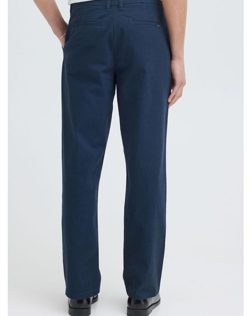 Solid Chinohose Sdtate in Blue für Herren