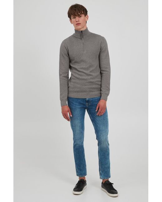 INDICODE Pullover in Gray für Herren