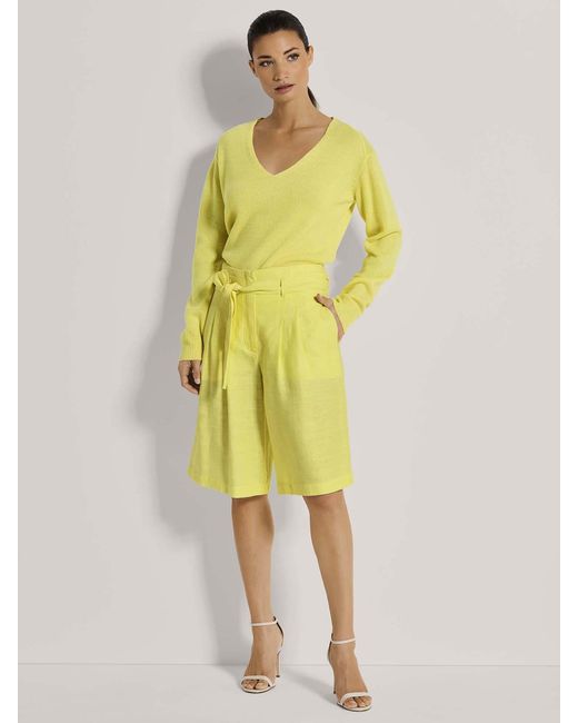 Madeleine Yellow Shorts