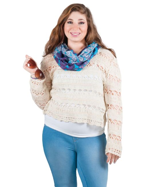Sunsa Blue Schlauchschal