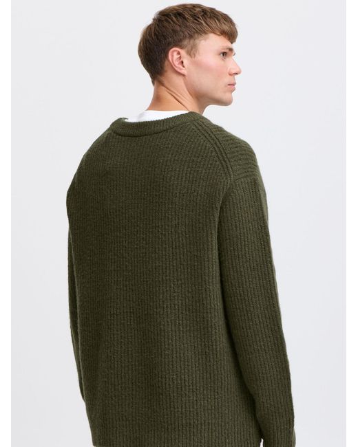 Solid Pullover Nohi in Green für Herren