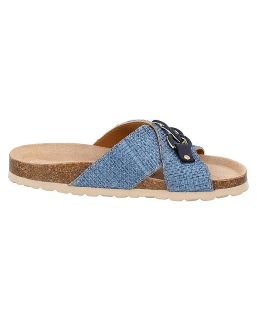 Palado by Sila Sahin Blue Pantolette 'Denalia'
