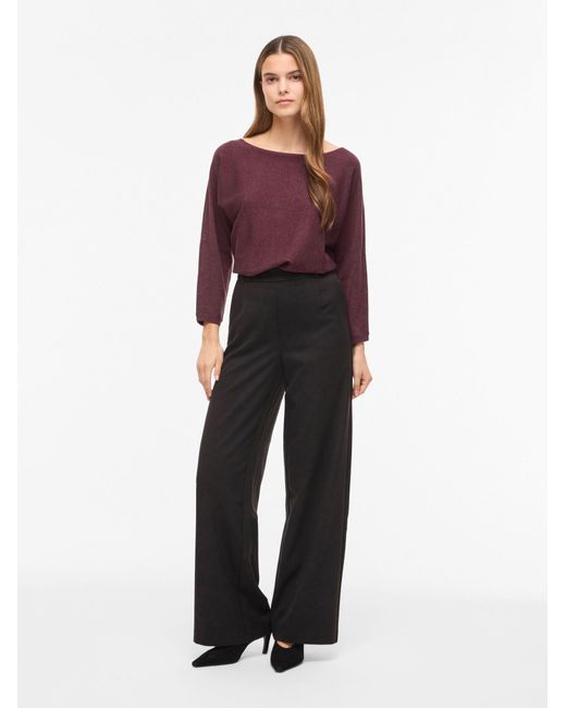 Vila Purple Pullover Vimalu