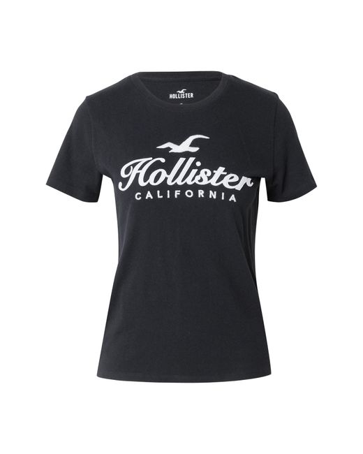 Hollister Black T-shirt 'chain'