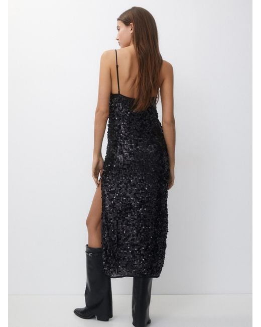 Pull&Bear Black Kleid
