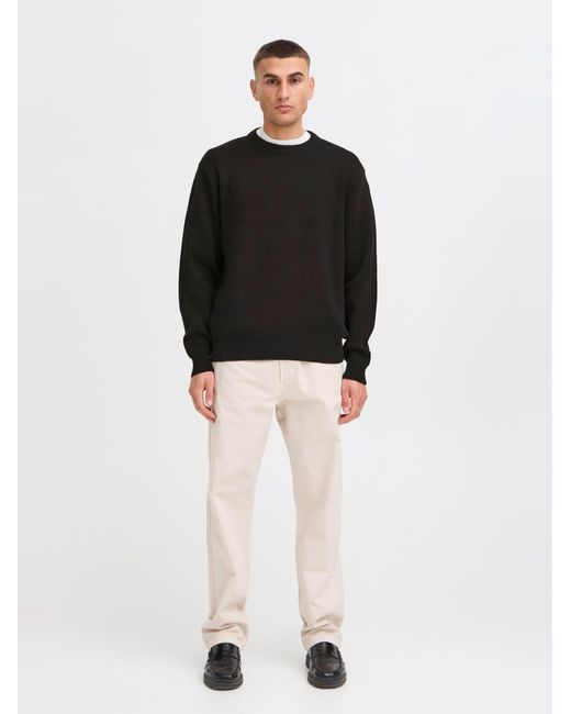 Solid Strickpullover Sdryker in Black für Herren