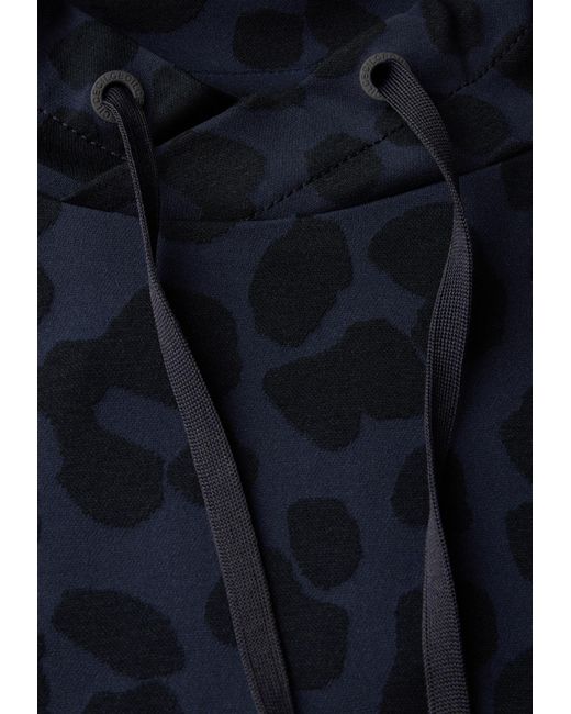 Cecil Blue Leo-Jaquard-Kleid
