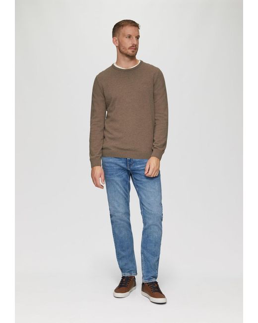 S.oliver Pullover in Brown für Herren