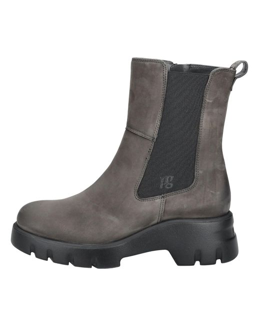 Paul Green Gray Stiefelette
