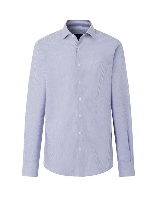 Hackett Freizeithemd BI STRETCH BENGAL in Blue für Herren