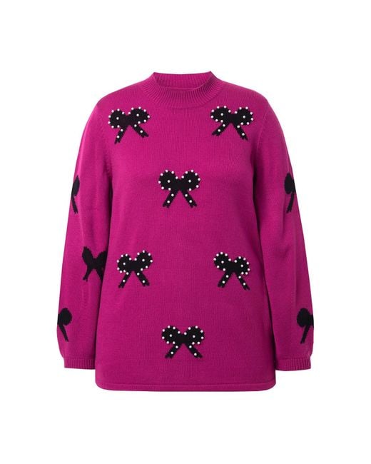MIAMODA Pink Pullover