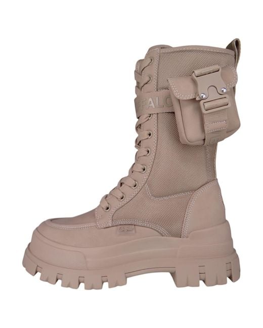 Buffalo Brown Schnürstiefel Aspha Com
