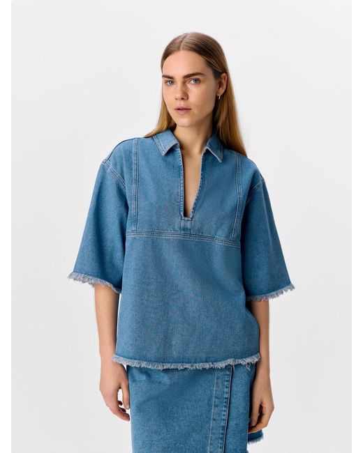 Object Blue Bluse