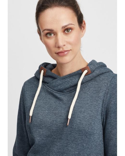 Oxmo Blue Sweatshirt Vicky Hood