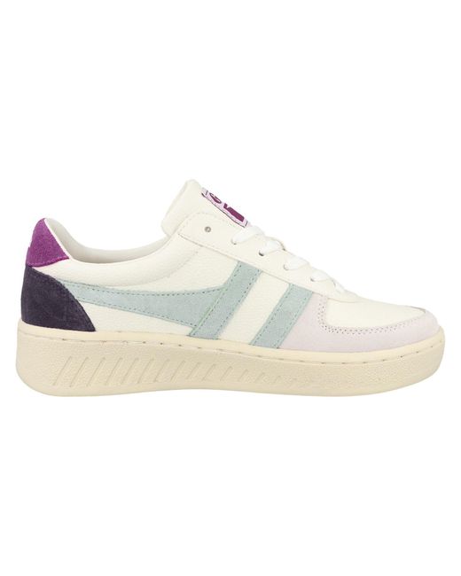 Gola White Sneaker 'Grandslam Trident'