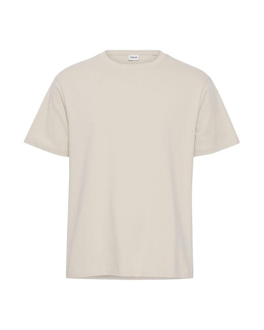 Solid T-Shirt Cadel in White für Herren