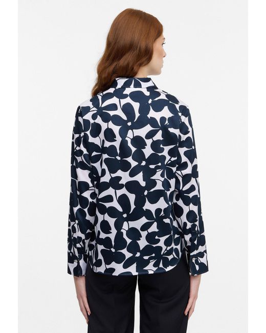 Eterna Blue Bluse