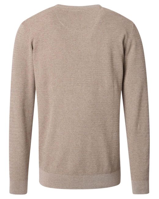 CASA MODA Pullover Basic in Natural für Herren