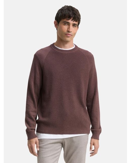 Tom Tailor Pullover in Purple für Herren