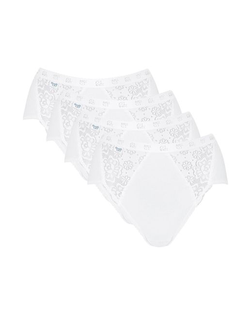 Sloggi White Midislip Chic