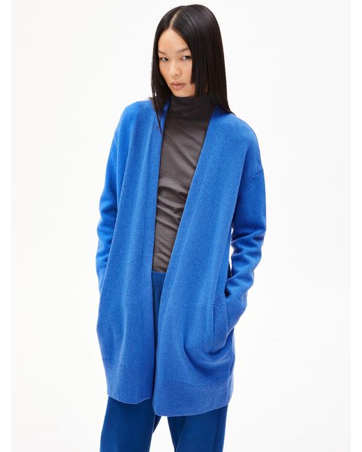 ARMEDANGELS Blue Strickjacke Kassandraa