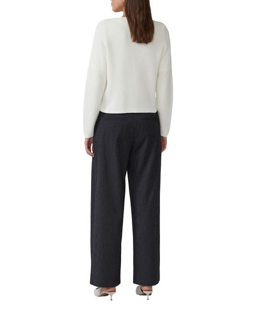 S.oliver White Strickjacke