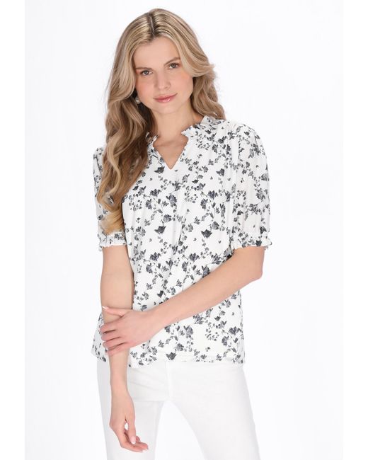 Usha White Bluse