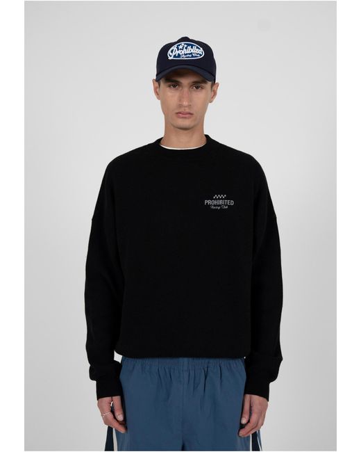 Prohibited Pullover Vortex in Black für Herren