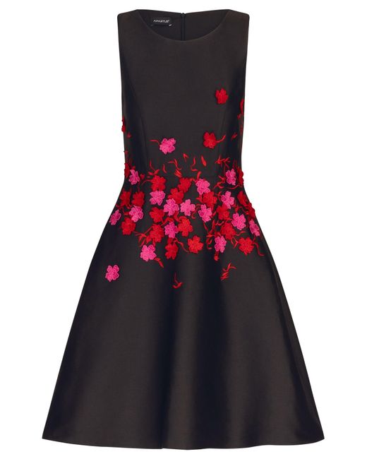 Apart Black Cocktailkleid