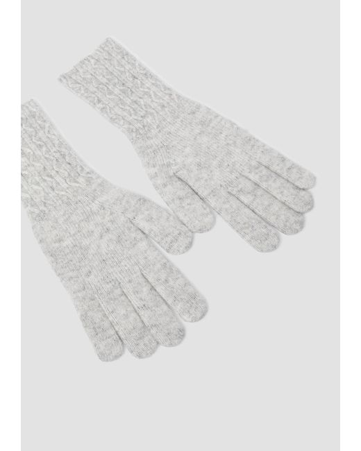 S.oliver White Fingerhandschuhe