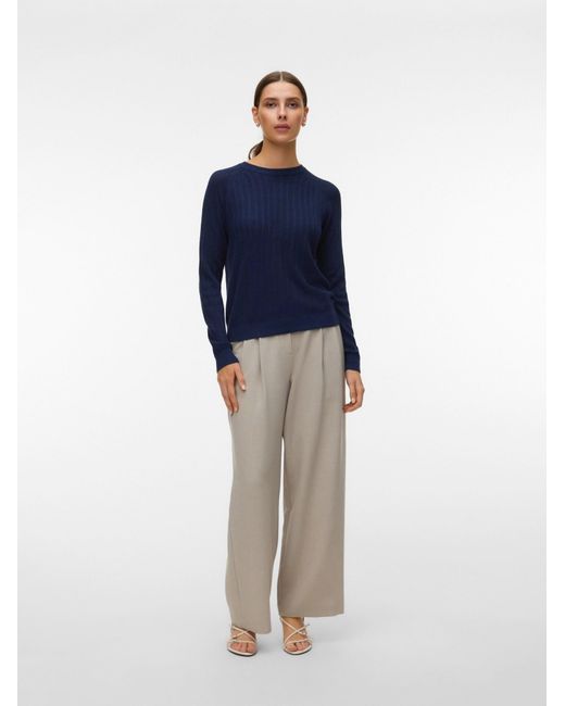Vero Moda Blue Pullover Vmnewlex