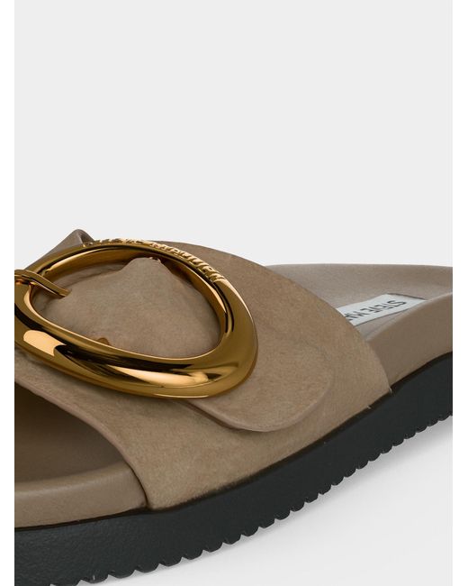 Steve Madden Brown Pantolette Mistify