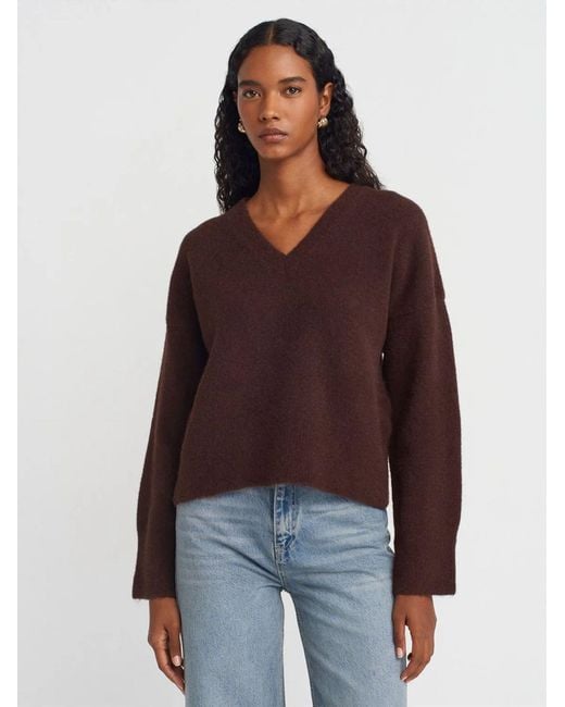Dilvin Red Pullover Pullover