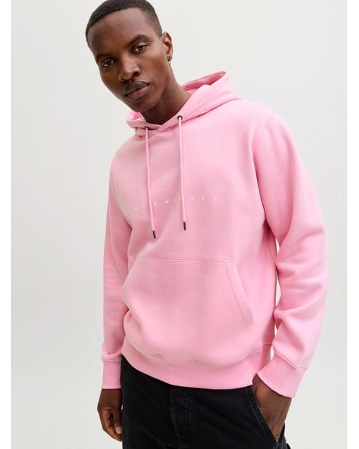 Jack & Jones Sweatshirt Jjestar in Pink für Herren