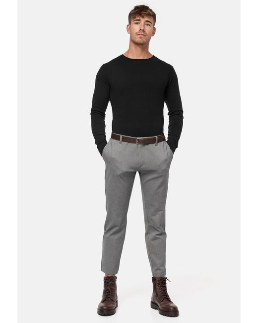 INDICODE Pullover Gamal in Black für Herren