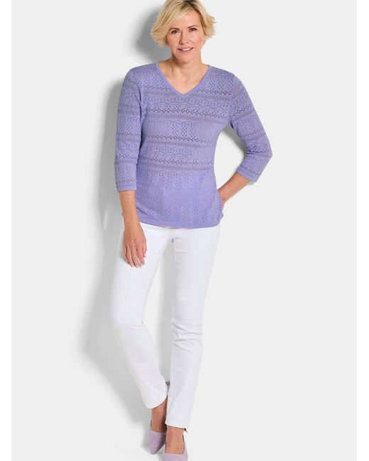 Goldner Purple Pullover