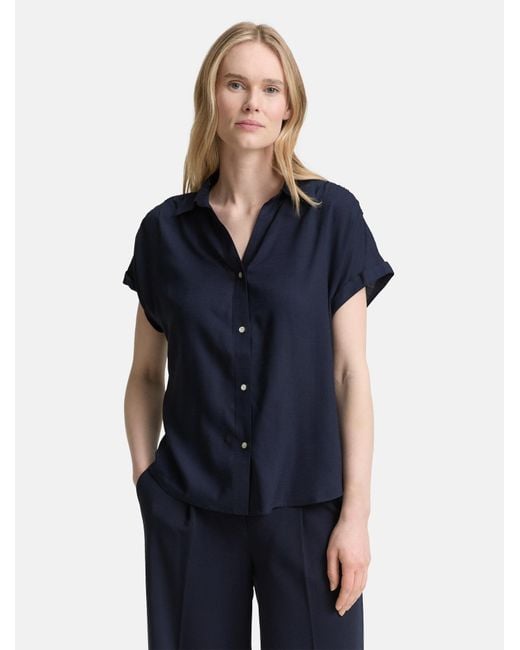 Tom Tailor Blue Bluse